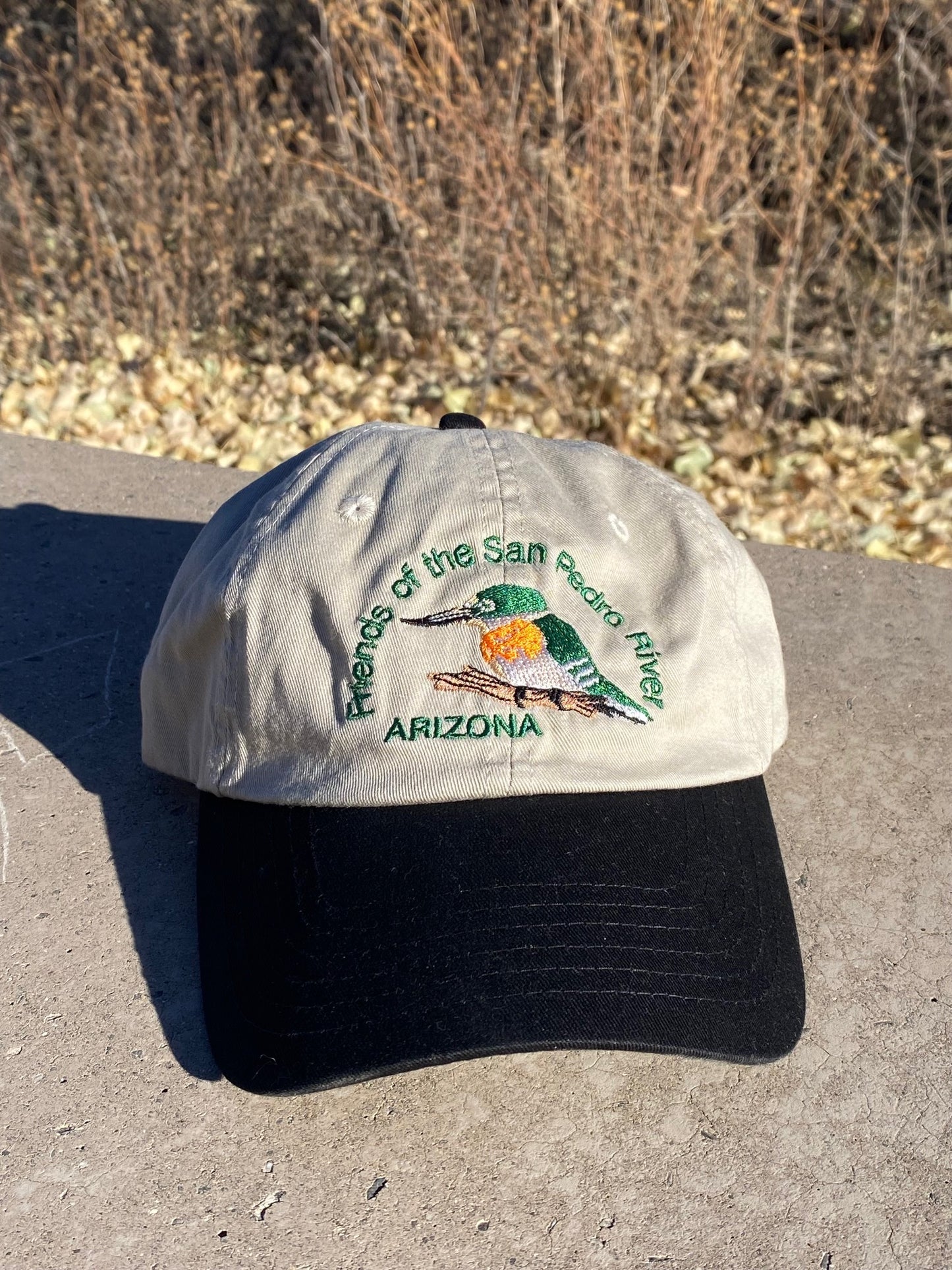 Baseball Hat Friends of the San Pedro River - Green Kingfisher